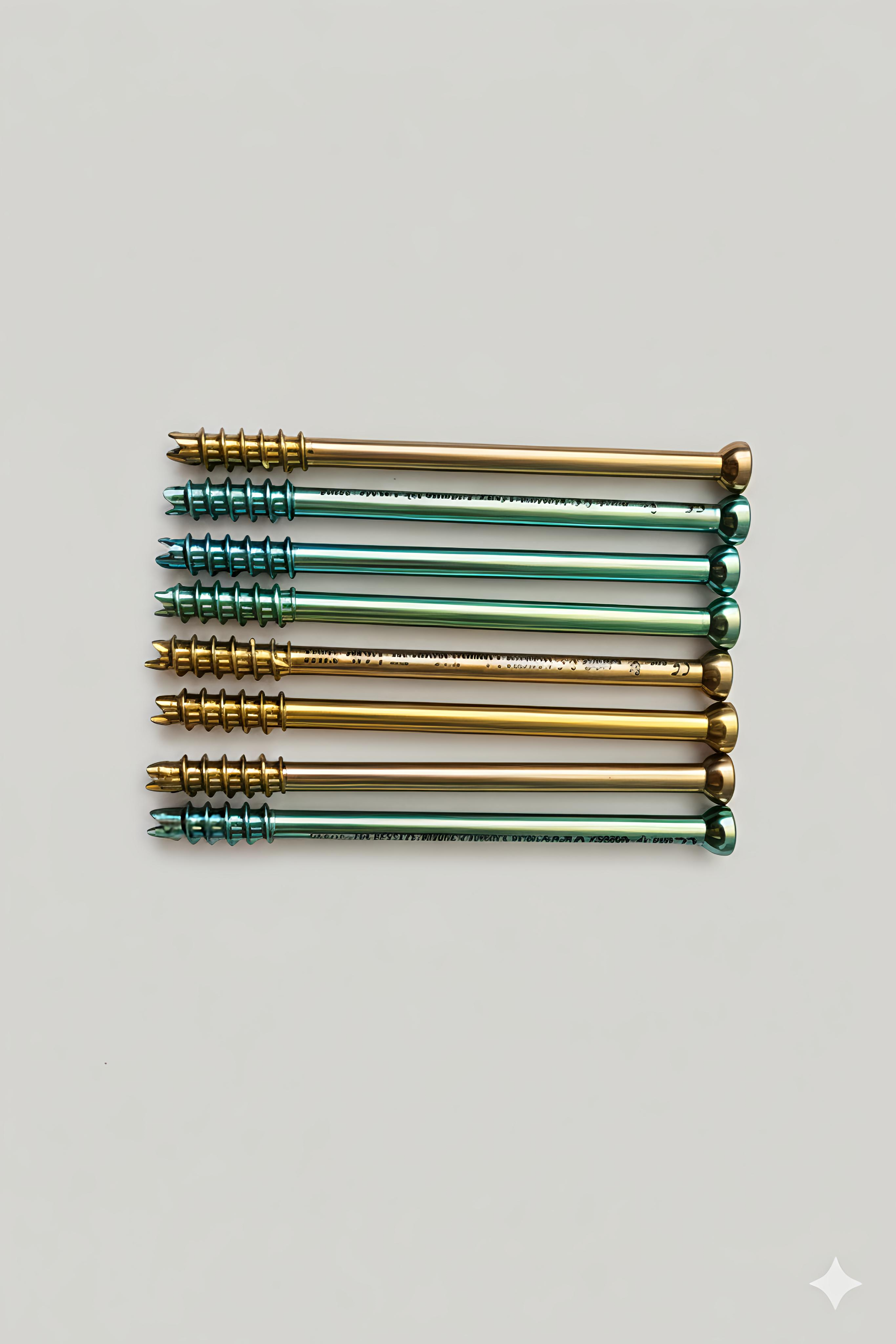 Cannulated Titanium Orthopedic Screws